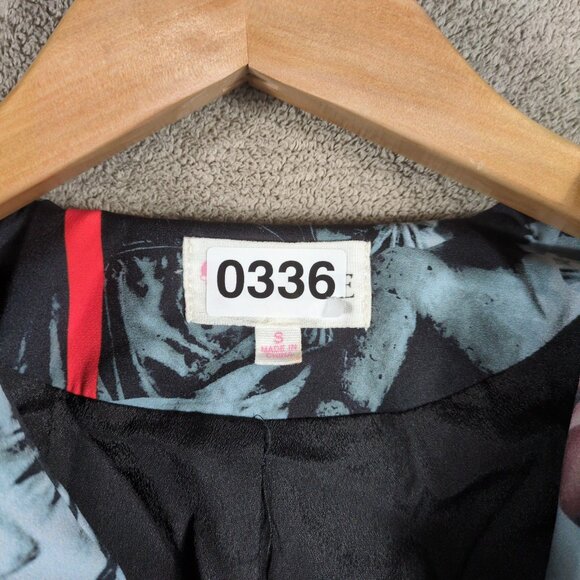 L' Atiste by Amy Jacket Dress Womens Small Multicolor Lined Stretch Hooded - Picture 12 of 12